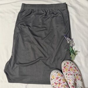 Gray Athletic Shorts for Women